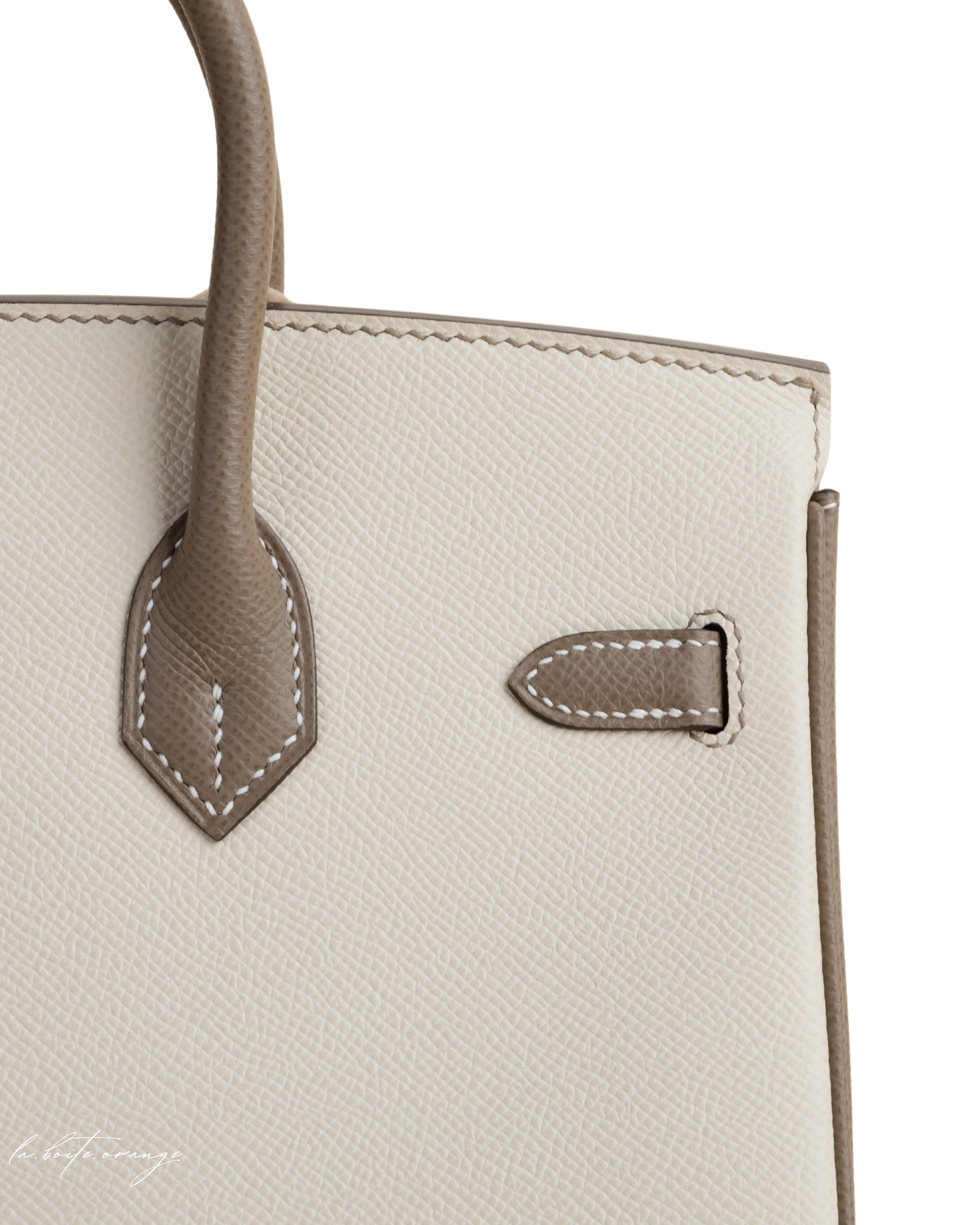 Birkin 25 Togo CC10 chalk/CC Tinder