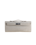Kelly cut Matte Porosus Crocodile 8L Beton