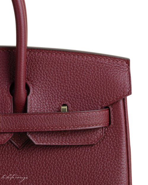 Birkin 25 Togo 55 Rouge H