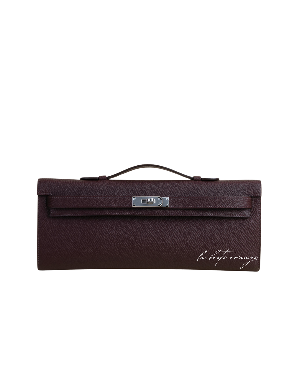 Kelly cut Epsom 0G Rouge sellier