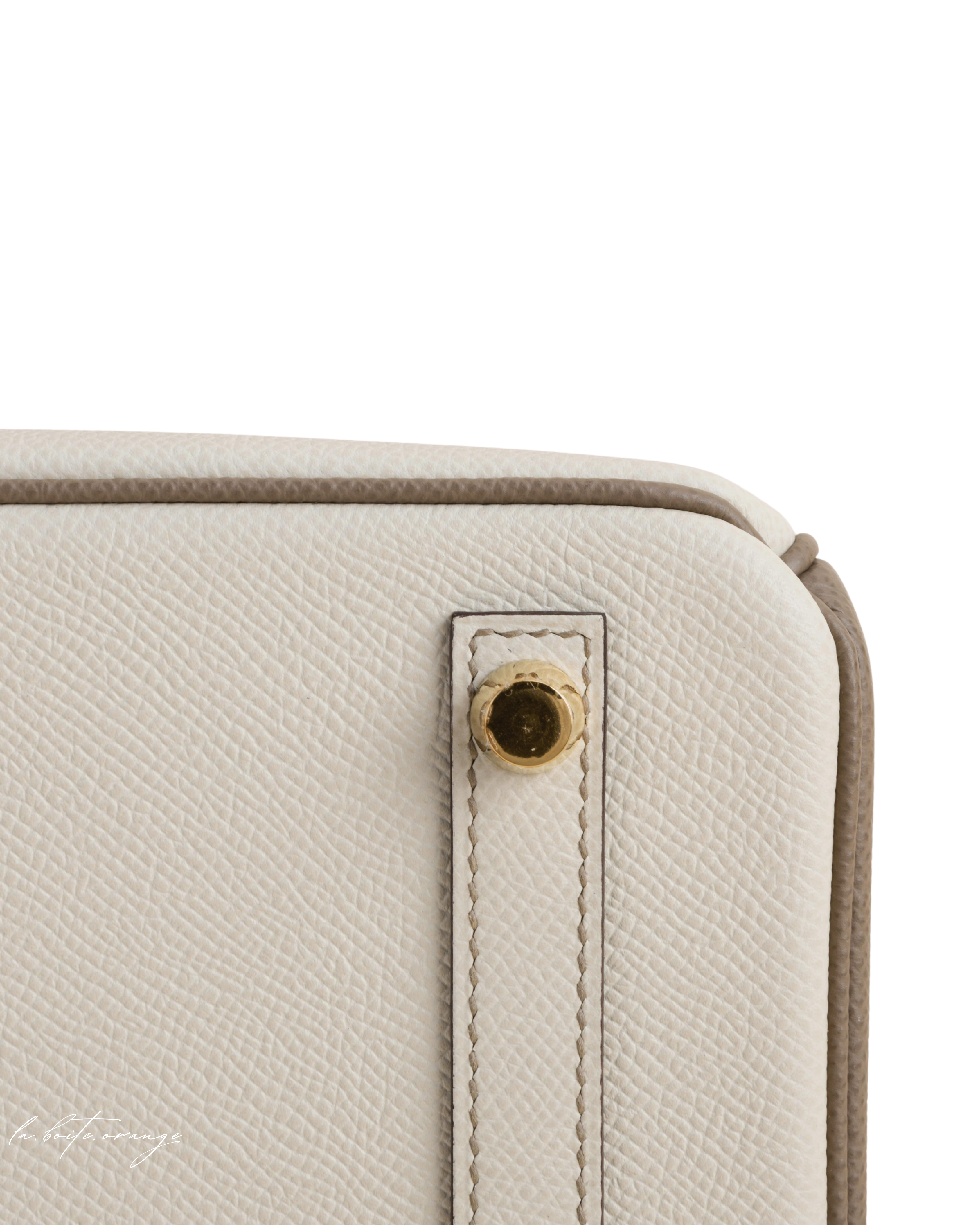 Birkin 25 Togo CC10 chalk/CC Tinder