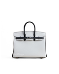 Birkin 25 Togo 01 Blanc/ 89 Noir