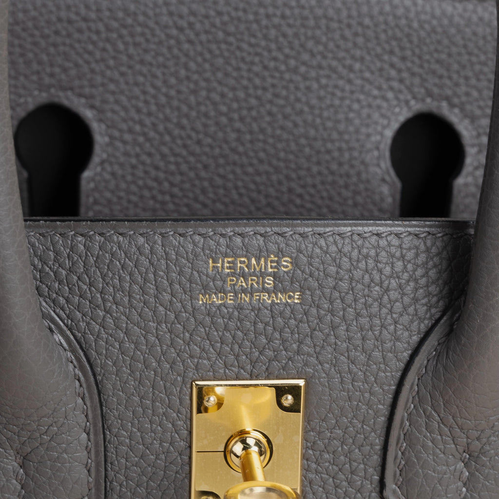 Birkin 25 Togo 8F Etain