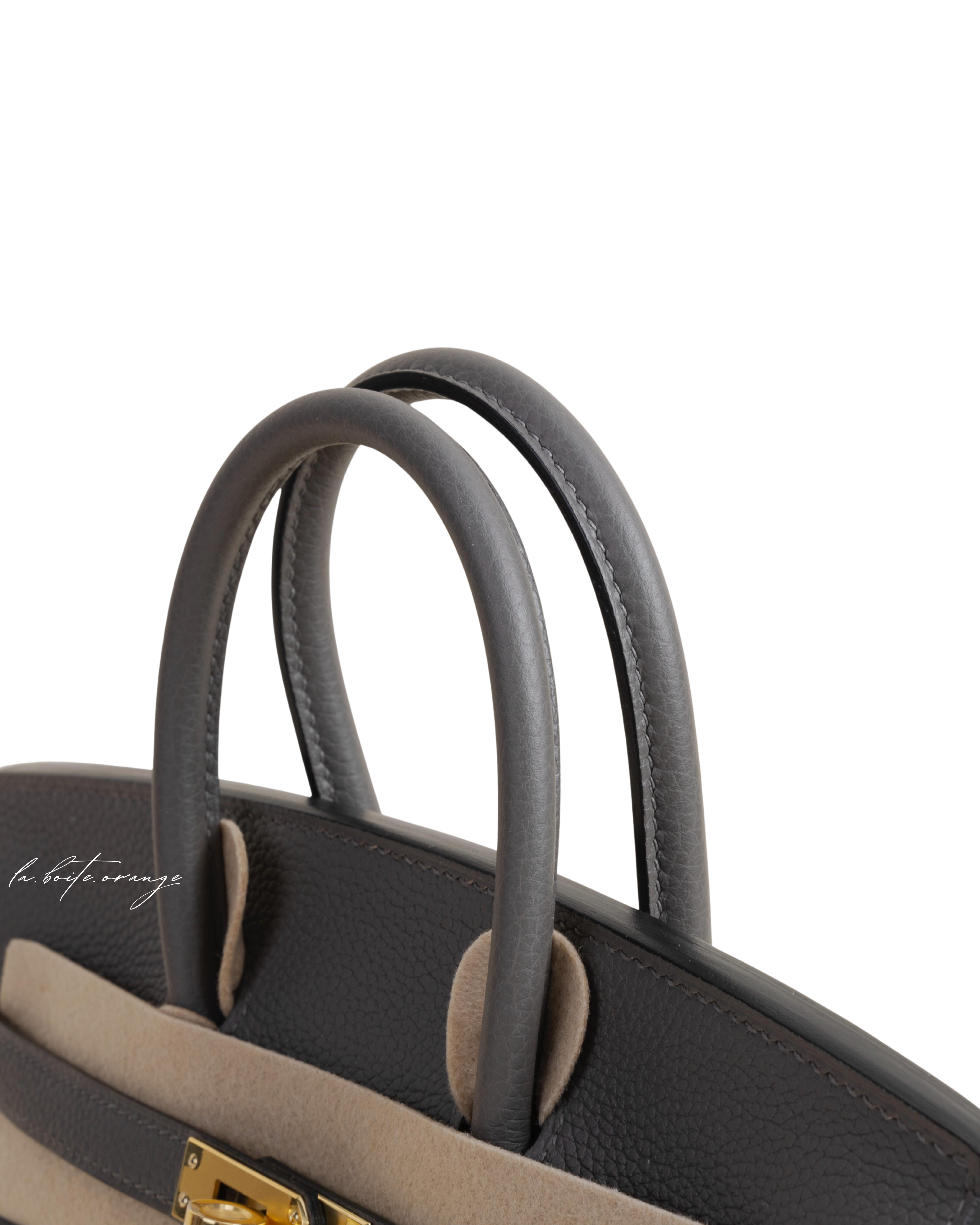 Birkin 25 Togo 8F Etain