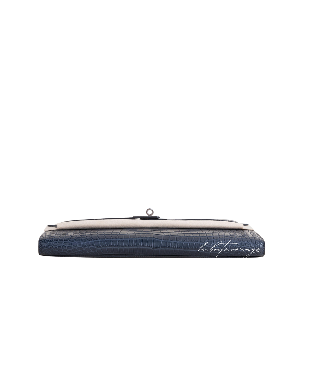 Kelly cut Matte porosus Coro 2Z Blue nuit