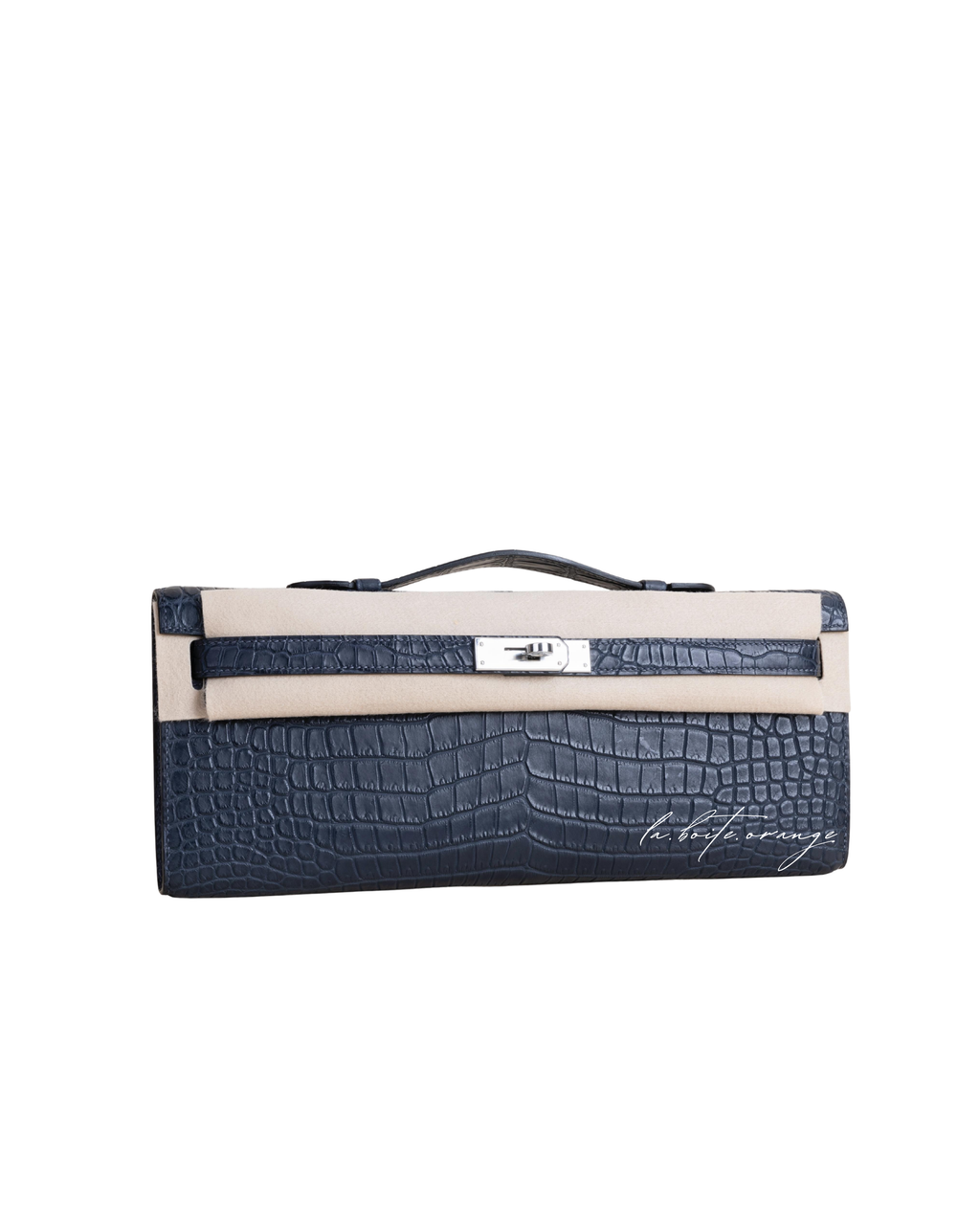Kelly cut Matte porosus Coro 2Z Blue nuit