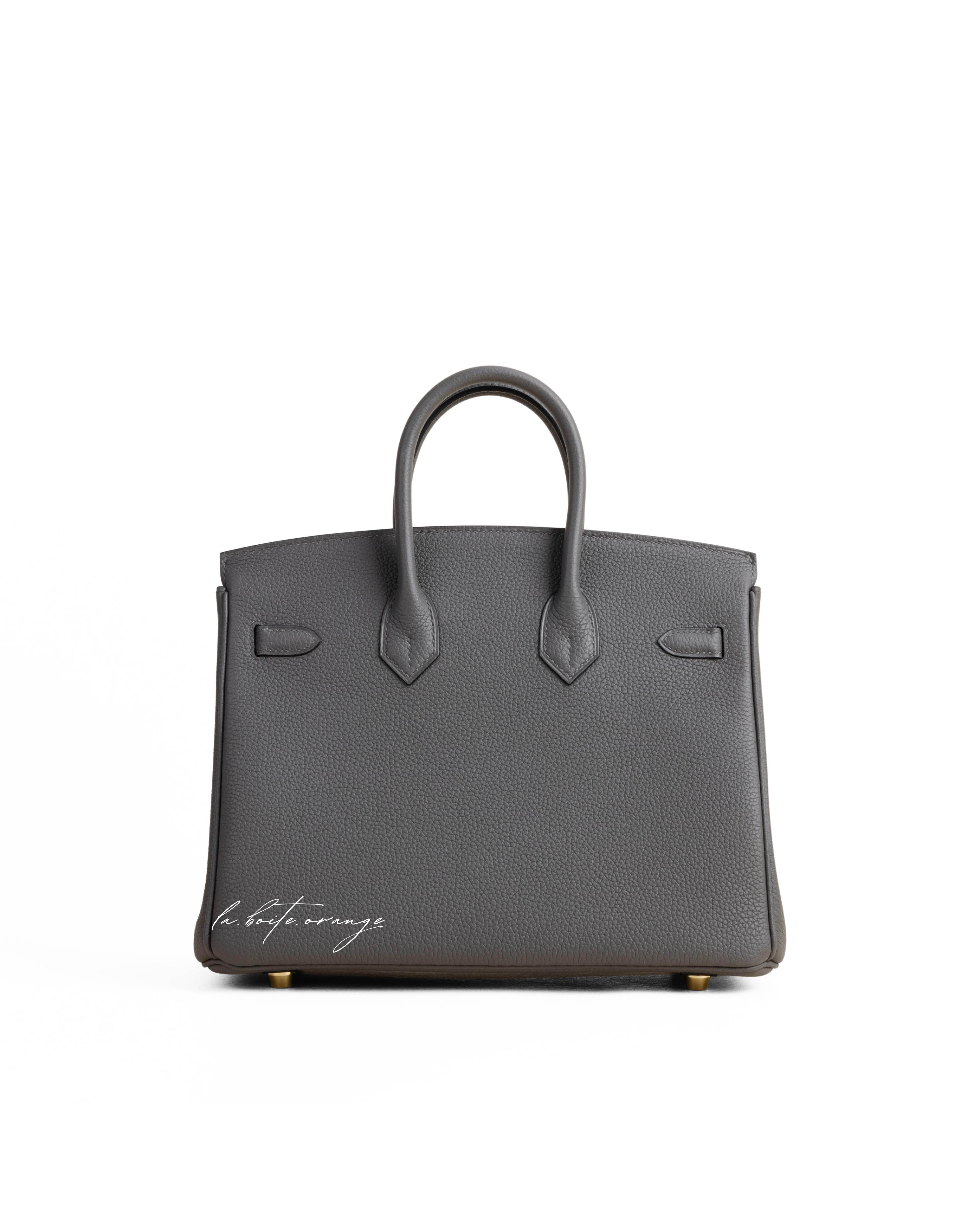 Birkin 25 Togo 8F Etain