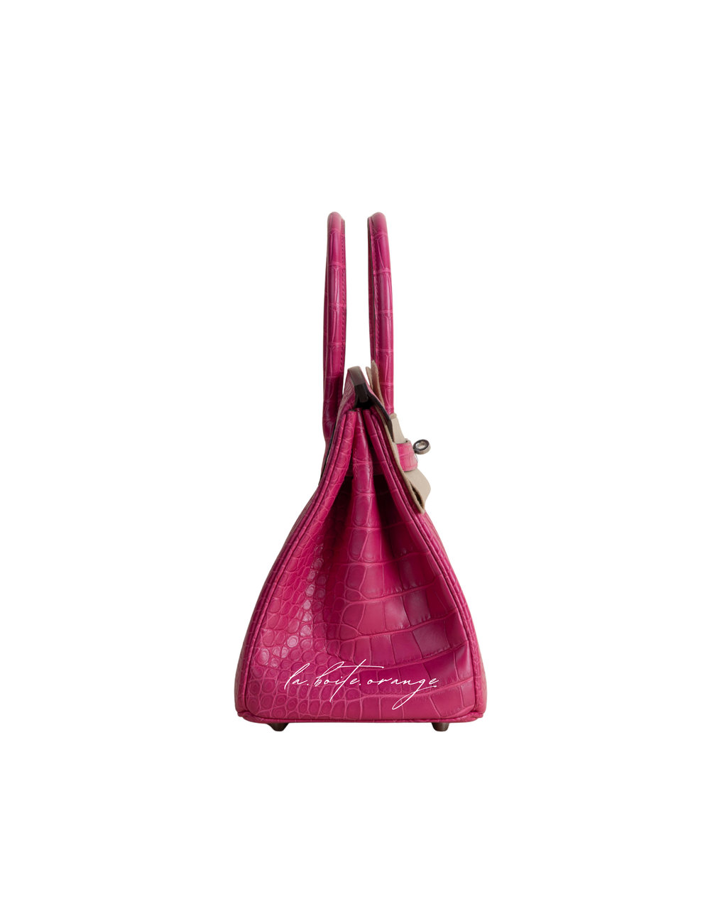 Birkin 30 Matte Alligator 5R Rose Shocking