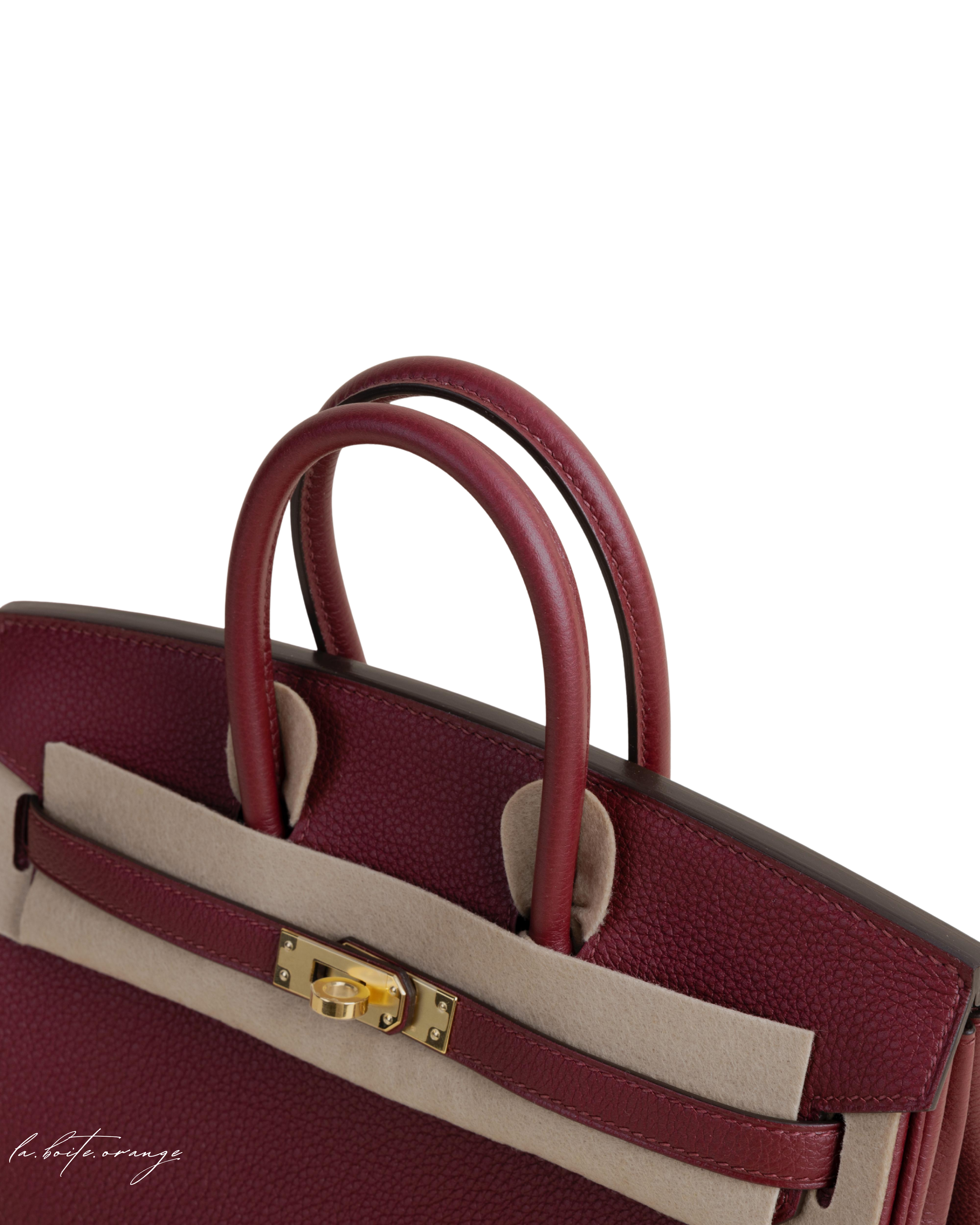 Birkin 25 Togo 55 Rouge H