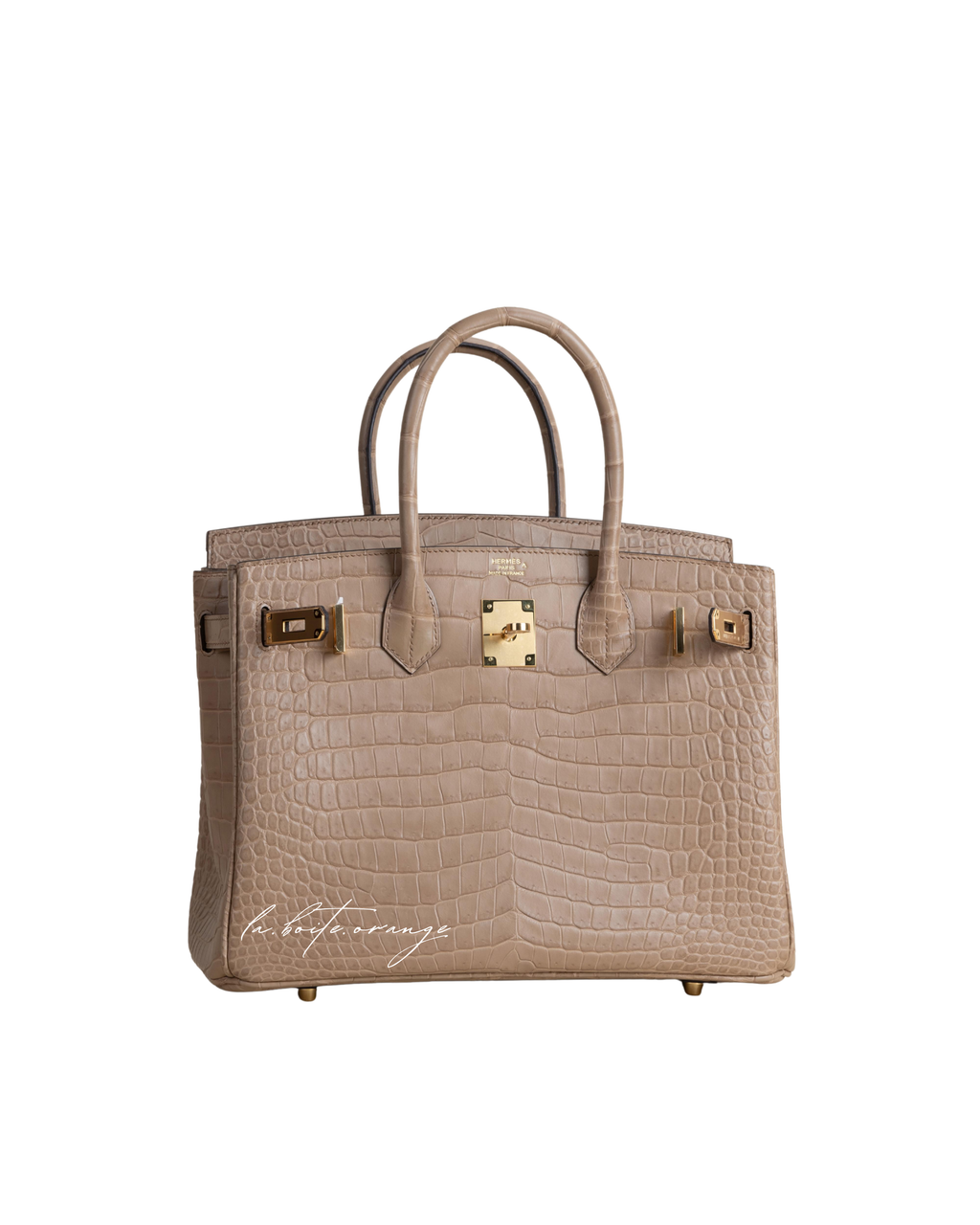 Birkin 30c Matte Porosus Crocodile 0M Chai