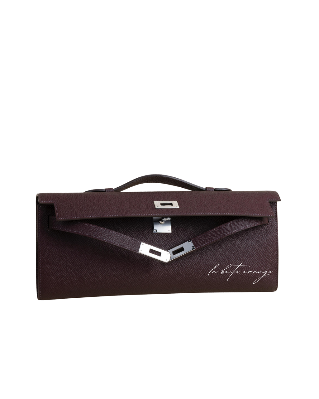 Kelly cut Epsom 0G Rouge sellier