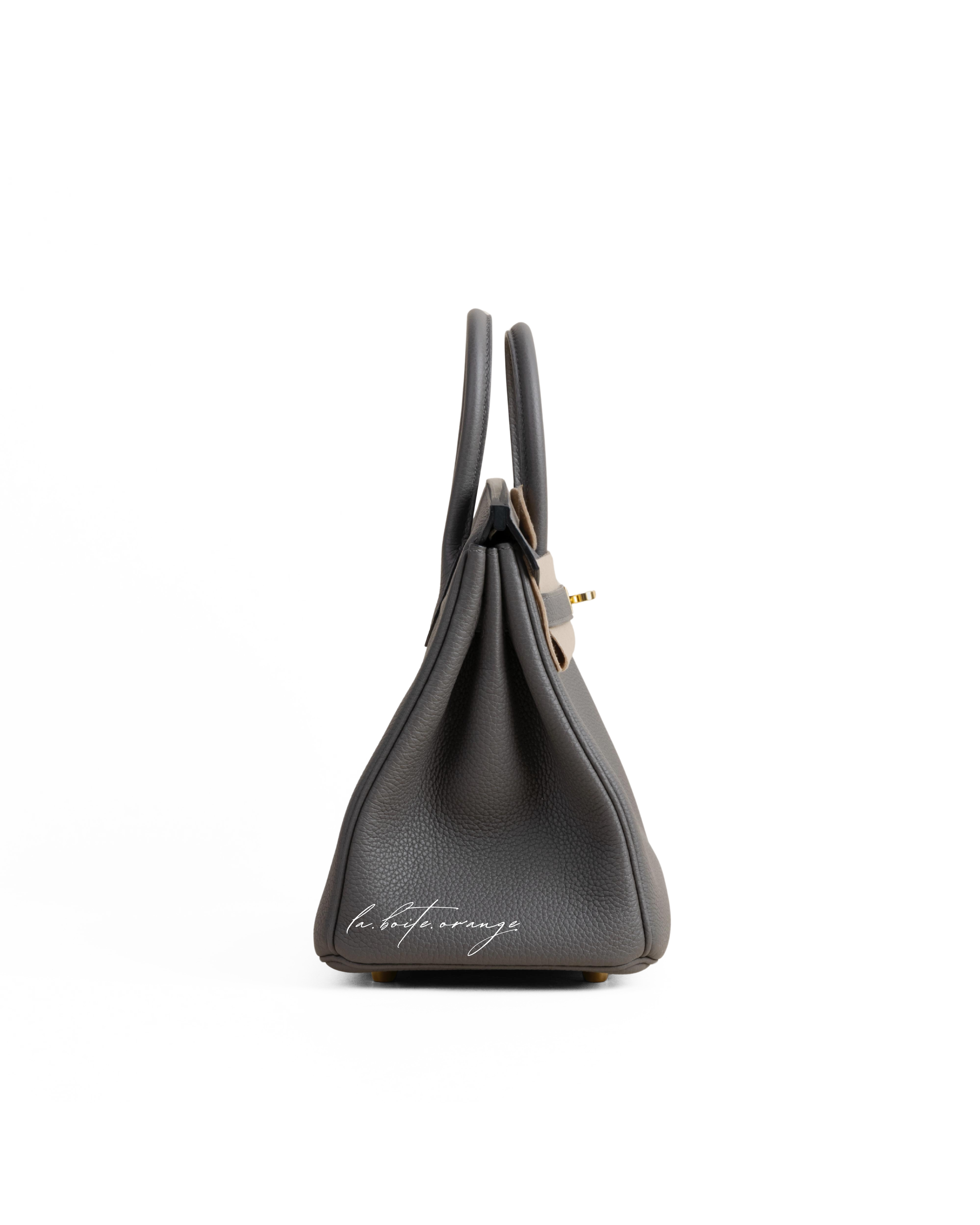 Birkin 25 Togo 8F Etain