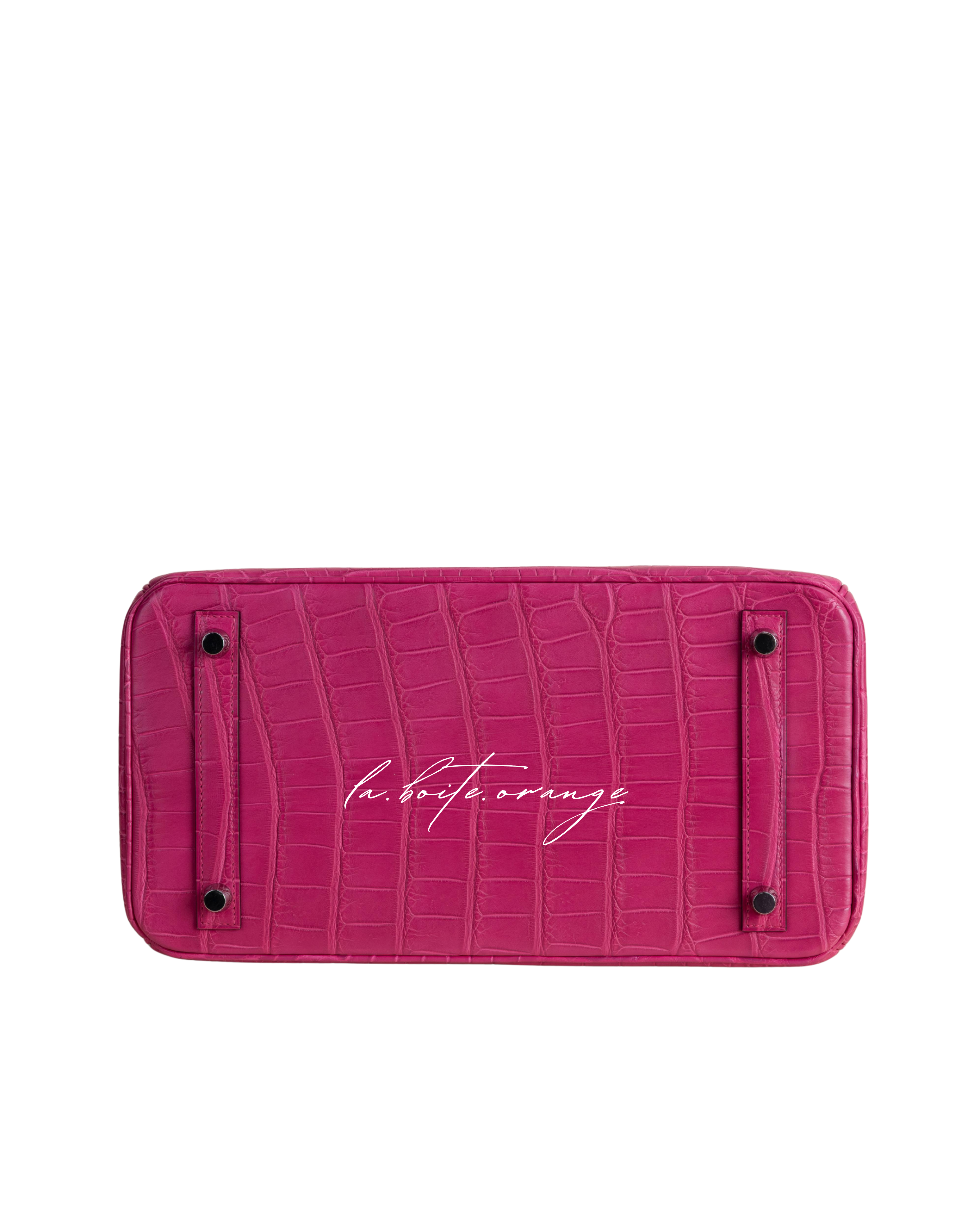 Birkin 30 Matte Alligator 5R Rose Shocking