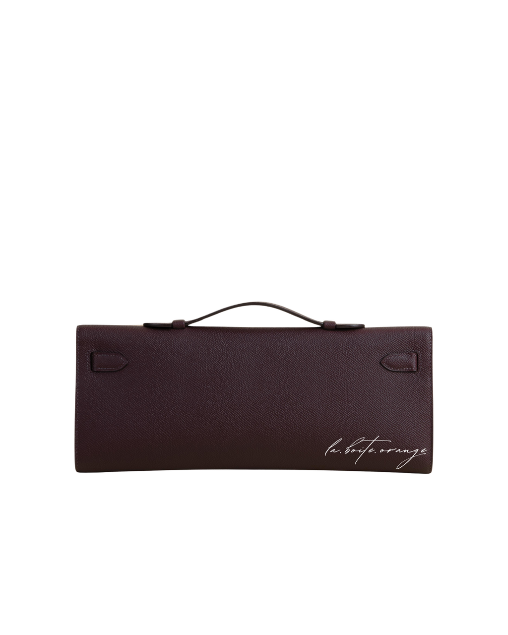 Kelly cut Epsom 0G Rouge sellier