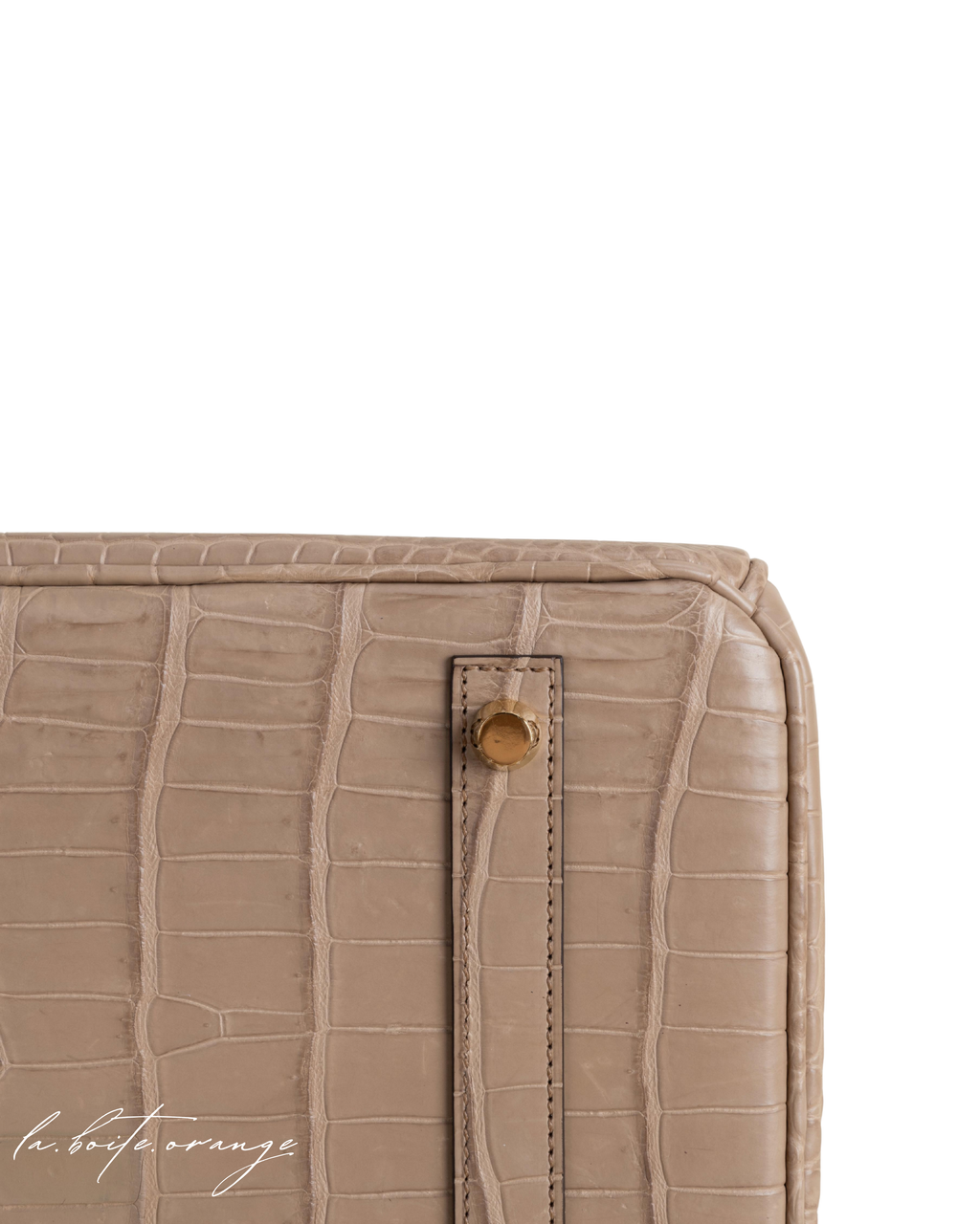 Birkin 30c Matte Porosus Crocodile 0M Chai