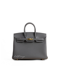 Birkin 25 Togo 8F Etain