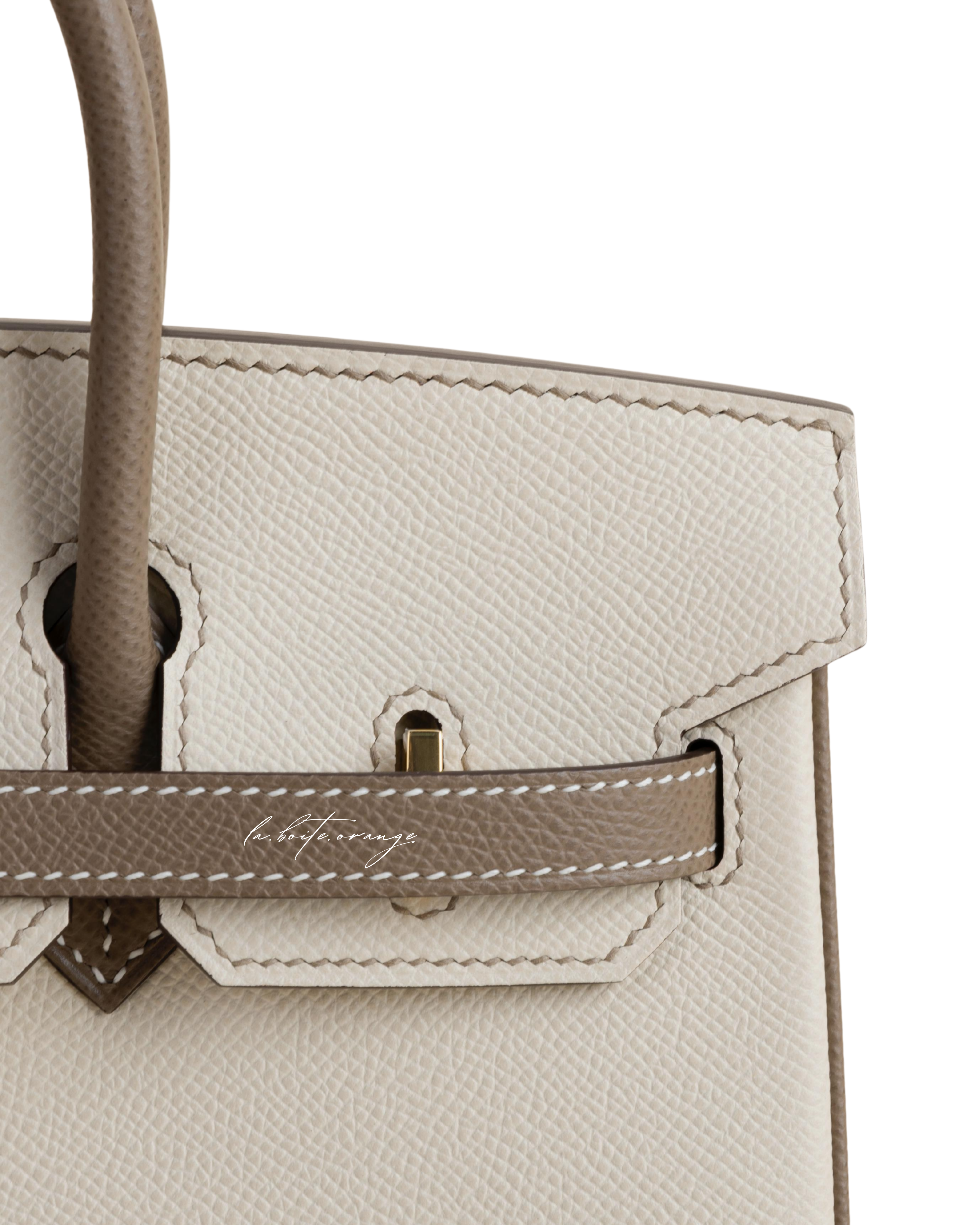 Birkin 25 Togo CC10 chalk/CC Tinder