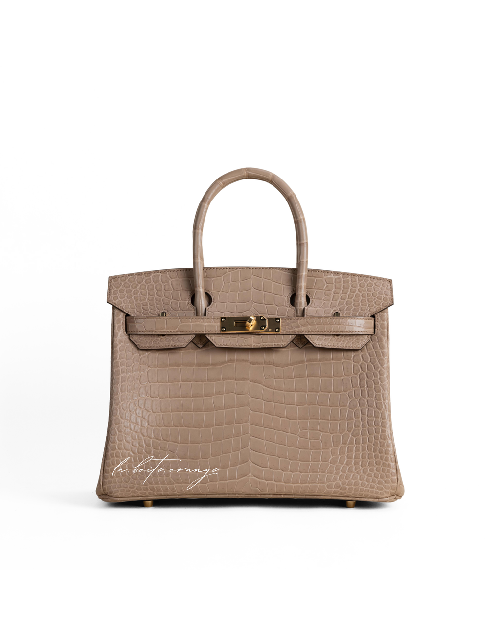 Birkin 30c Matte Porosus Crocodile 0M Chai